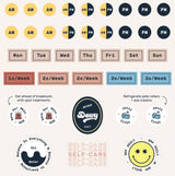 Routine Stickers