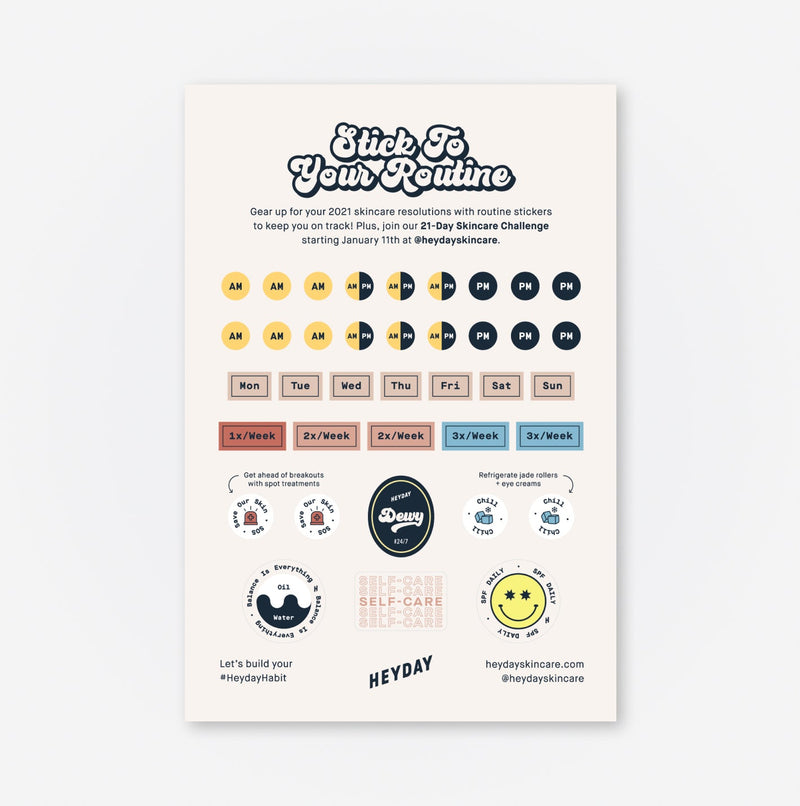 Routine Stickers