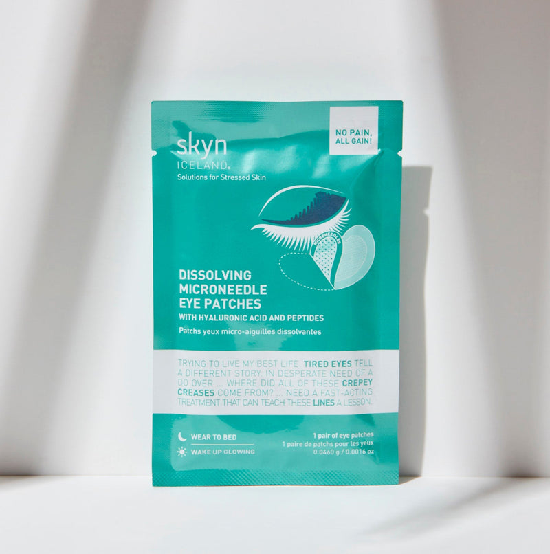 Dissolving Microneedle Eye Patches